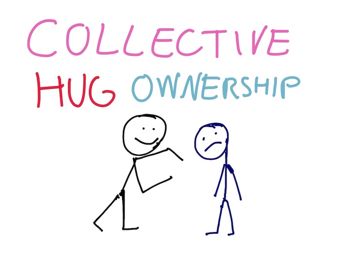 Collective hug ownership